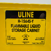 Uline H-1564S-Y Flammable Liquid Storage Cabinet image 3